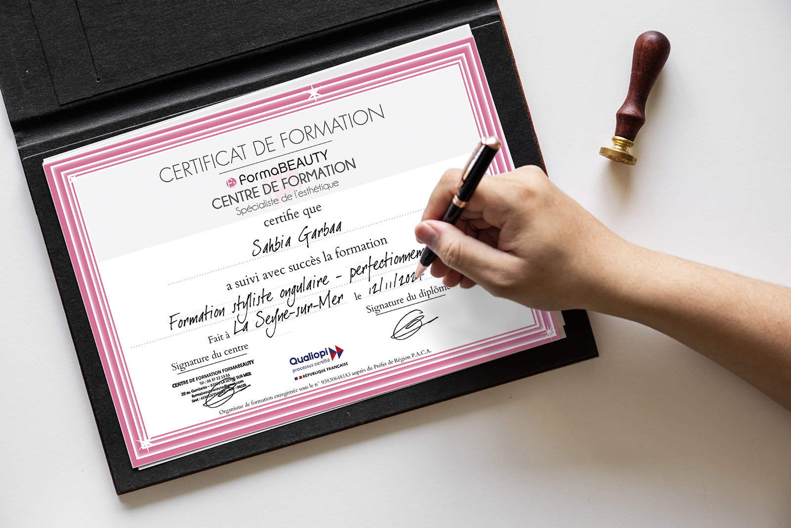 Forma Beauty - certificat de formation